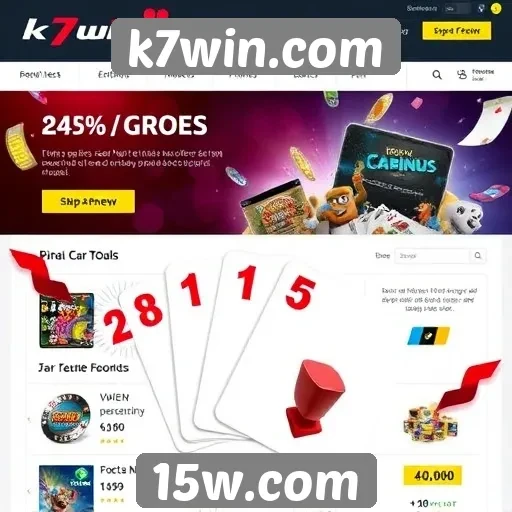 Ofertas e promoções disponíveis no k7win.com
