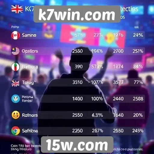 Estatísticas de jogos populares em k7win
